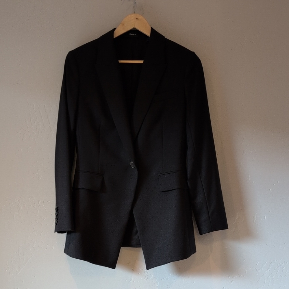 Theory Elegant Black Men's Blazer